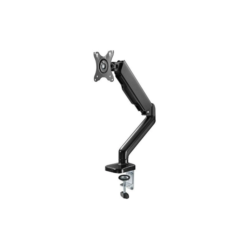 Goobay 43-81cm Single Monitor Mount w/ Gas Spring TV/Monitor Holder Stand Black