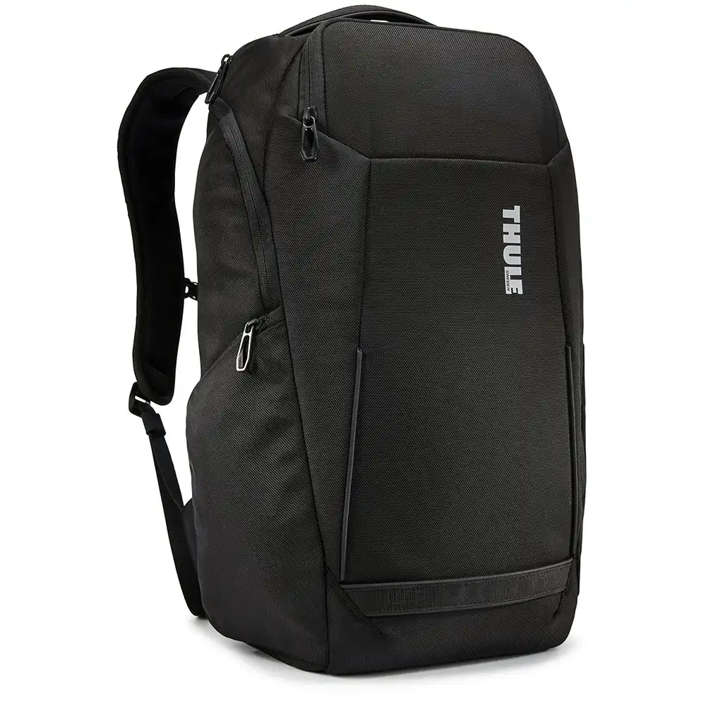 Thule Accent 28L Backpack Outdoor Travel Bag w/ Laptop/Tablet Compartment Black