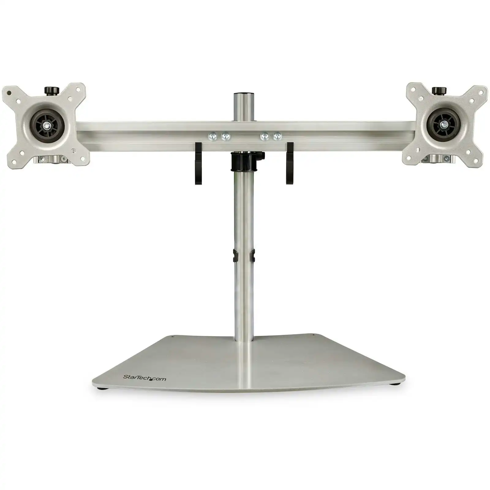 Star Tech Dual Vertical 8kg Per Monitor Stand VESA Mount for 27-34in Display SLV