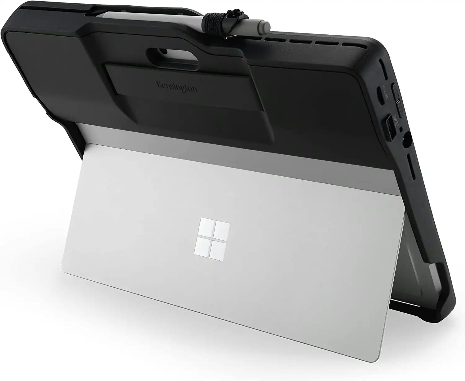 Kensington Blackbelt Rugged Connect Case Protection For Surface Pro 8 Black