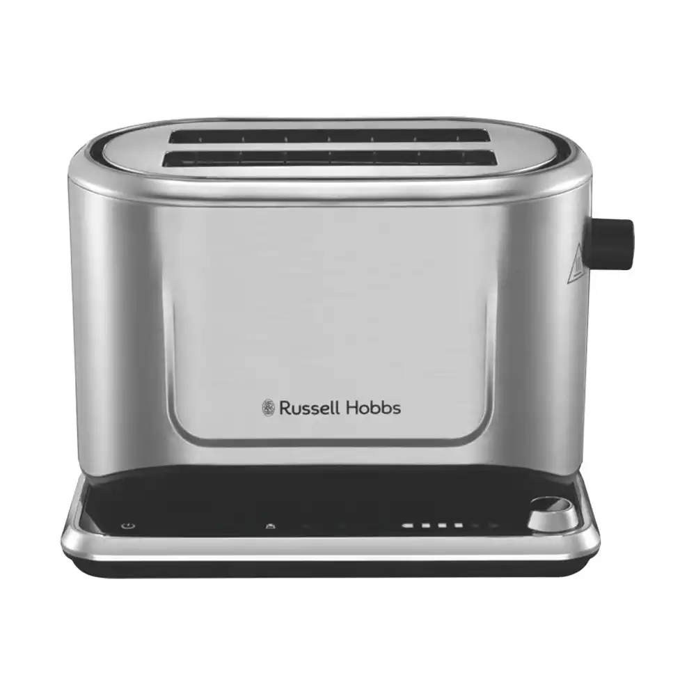 Russell Hobbs RHT802 Attentiv Series 2-Slice 34cm Wide Bread Toaster Silver