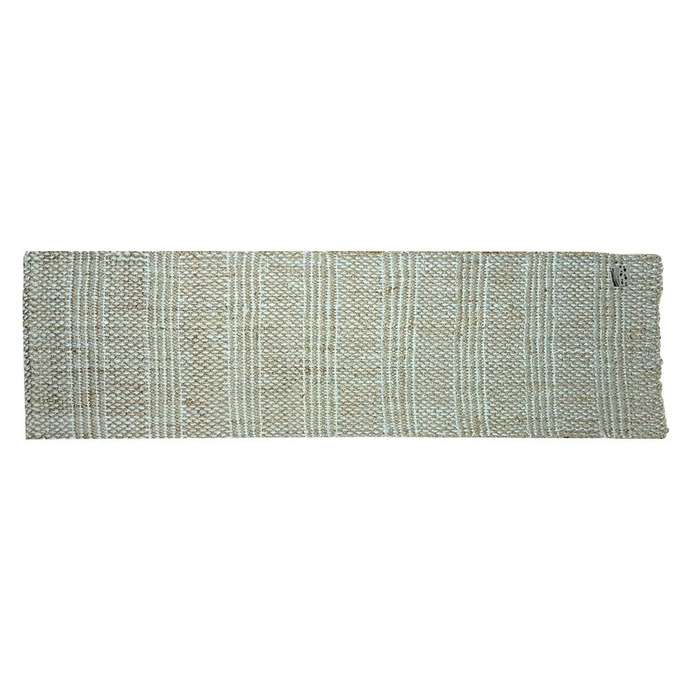 Solemate Jute, Stripes & Knots 80x300cm Stylish Outdoor Entrance Doormat