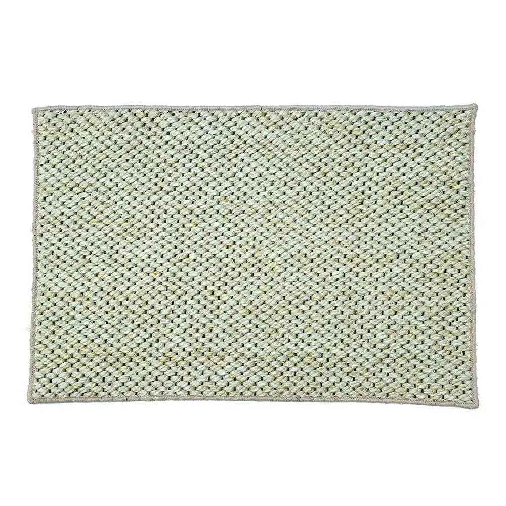 Solemate Latex Backed Sisal,Knot 60x90 cm Stylish Outdoor Entrance Doormat