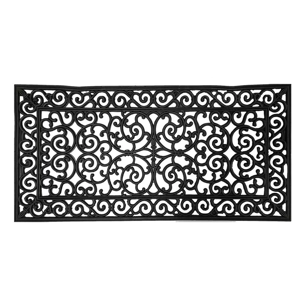 Solemate Rubber Filigree 60x120cm Stylish/Durable Outdoor Front Doormat