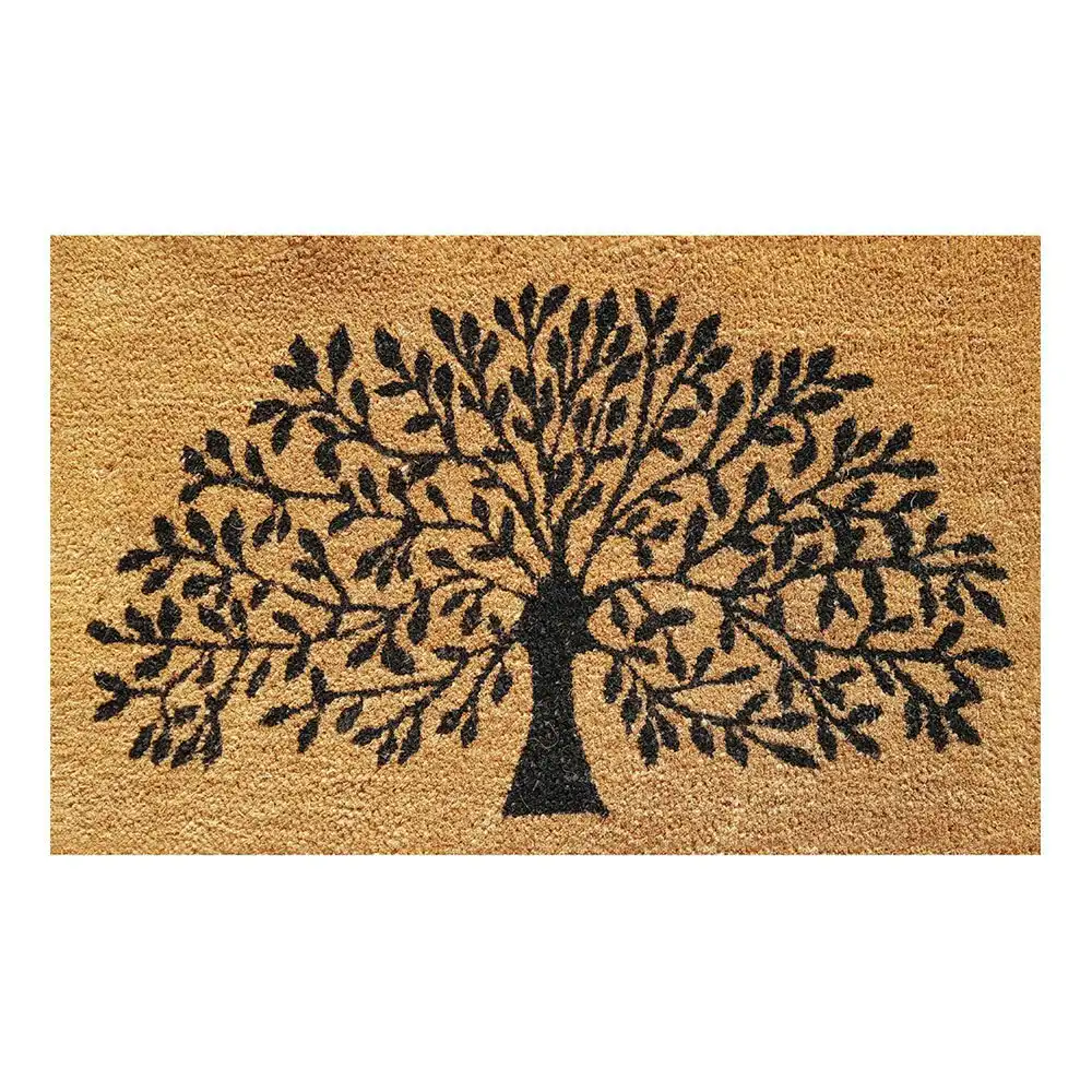 Solemate Latex Coir Tree of Life Mat 50x80cm Sustainable FairTrade Tree of Life