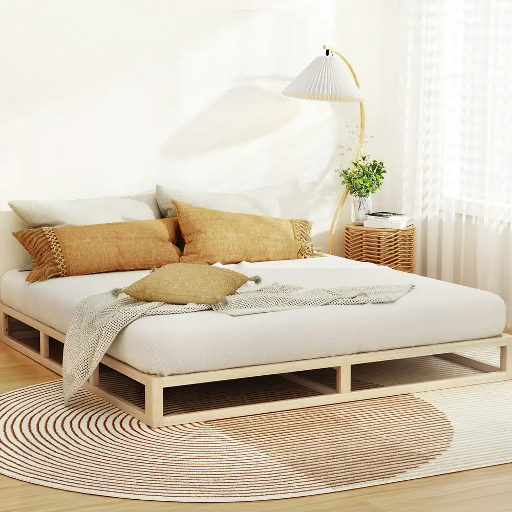 Artiss Bed Frame King Size Wooden Bed Base KALAM