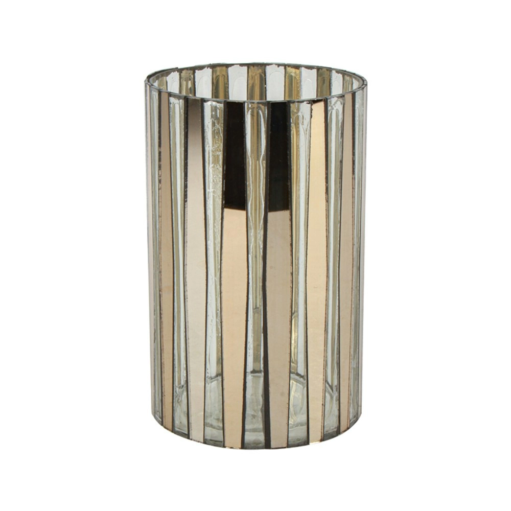 Maine & Crawford Maxi 19x12cm Convex Glass Cylinder Home/Office Decor Platinum