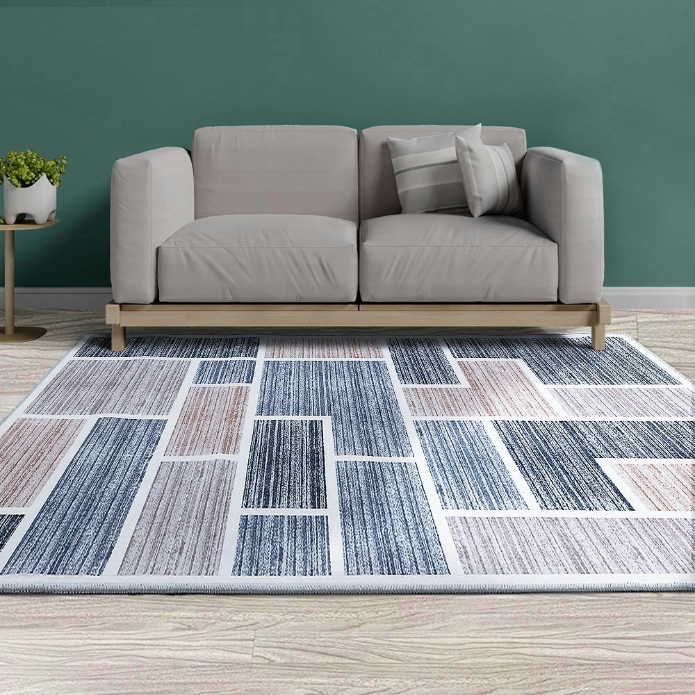 Artiss Floor Rug 120x170 Mat Carpet Short Pile Oblo