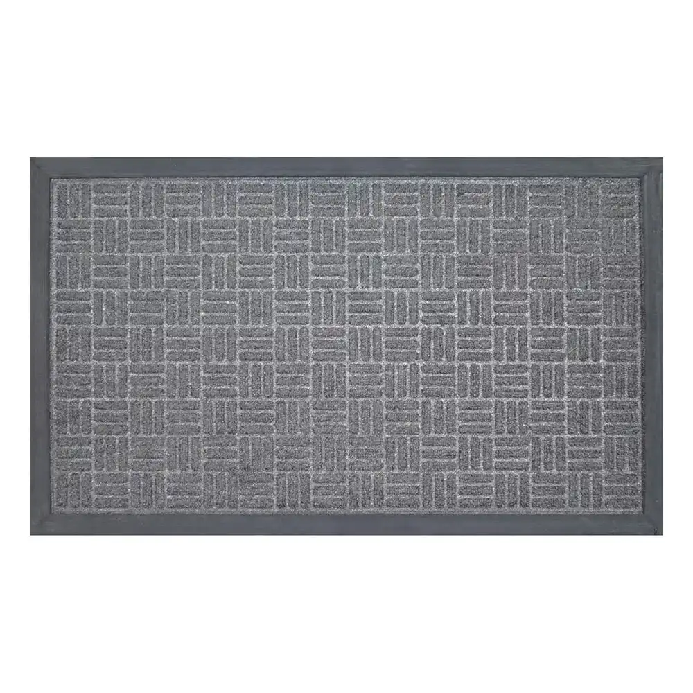 Solemate Marine Carpet Charcoal 45x75cm Functional Outdoor Front Doormat