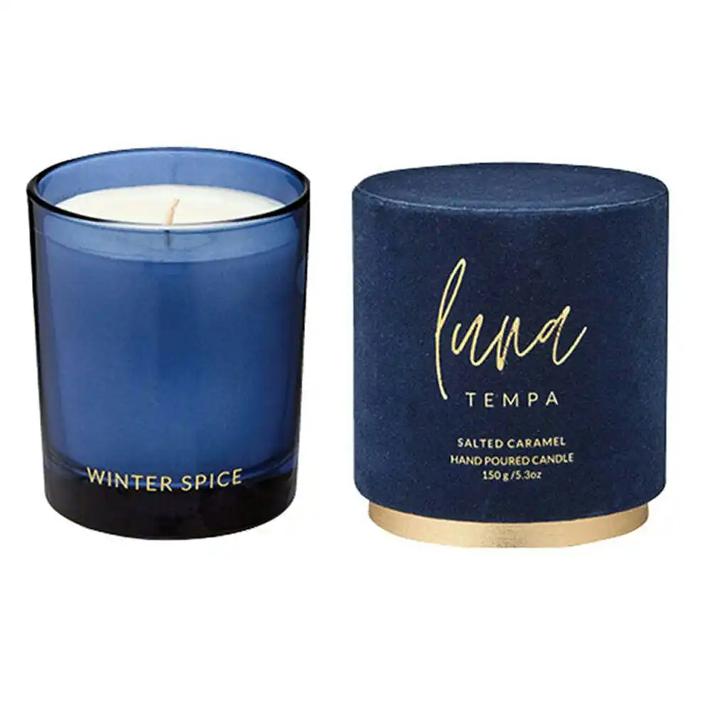 1pc Tempa 150g Luna Winter Spice Home Fragrance Décor Scented Candle Soy Wax S