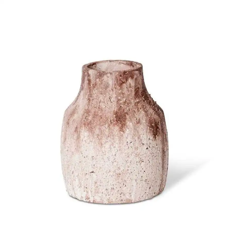 E Style Monroe 26cm Ceramic Flower/Plant Vase Tabletop Home Decor Soft Pink