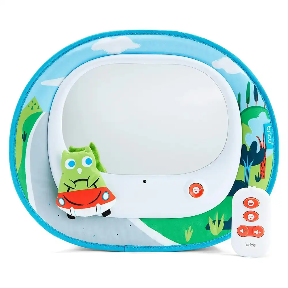 Munchkin Cruisin Baby In-Sight Entertainment Car Headrest Mirror 29cm w/Remote