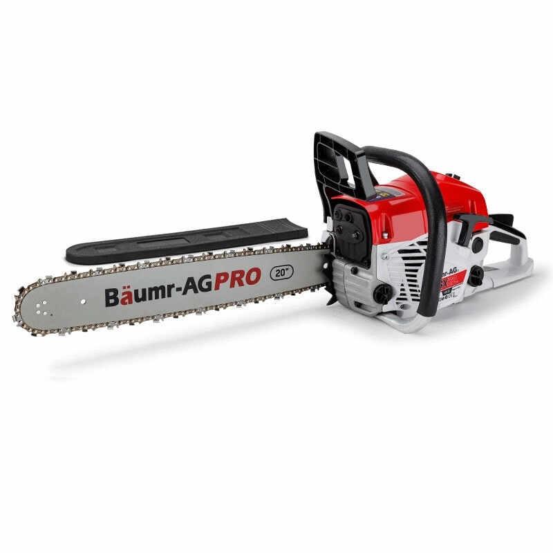 Baumr-AG 62CC Petrol Commercial Chainsaw 20 Inch Bar E-Start Pruning Chain Saw