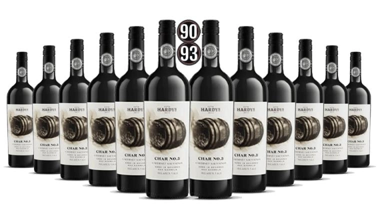 Hardys Char No.3 McLaren Vale Cabernet Sauvignon 2018 - 12 Bottles