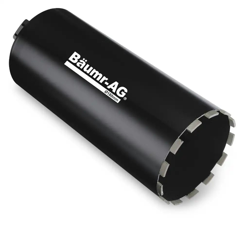Baumr-AG 180 x 400mm Diamond Core Drill Bit DBX Series, Industrial 1.1/4-UNC