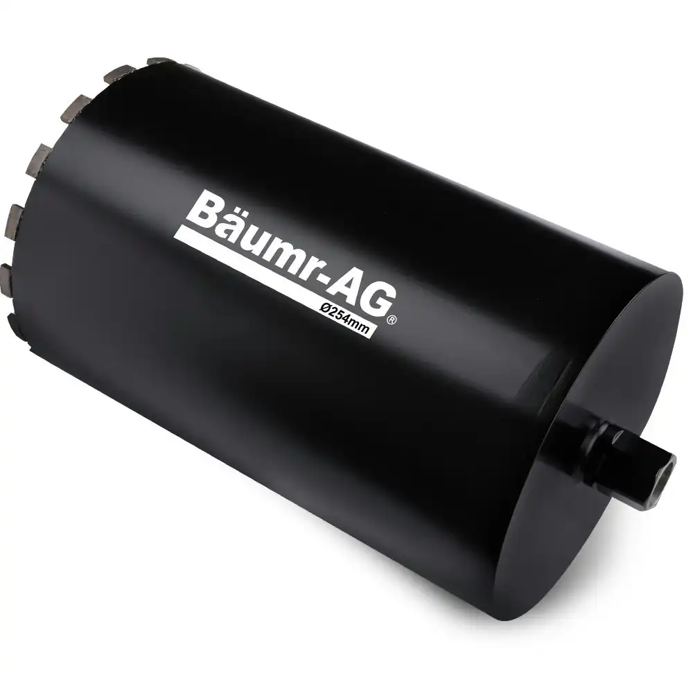 Baumr-AG 254 x 400mm Diamond Core Drill Bit DBX Series, Industrial 1.1/4-UNC