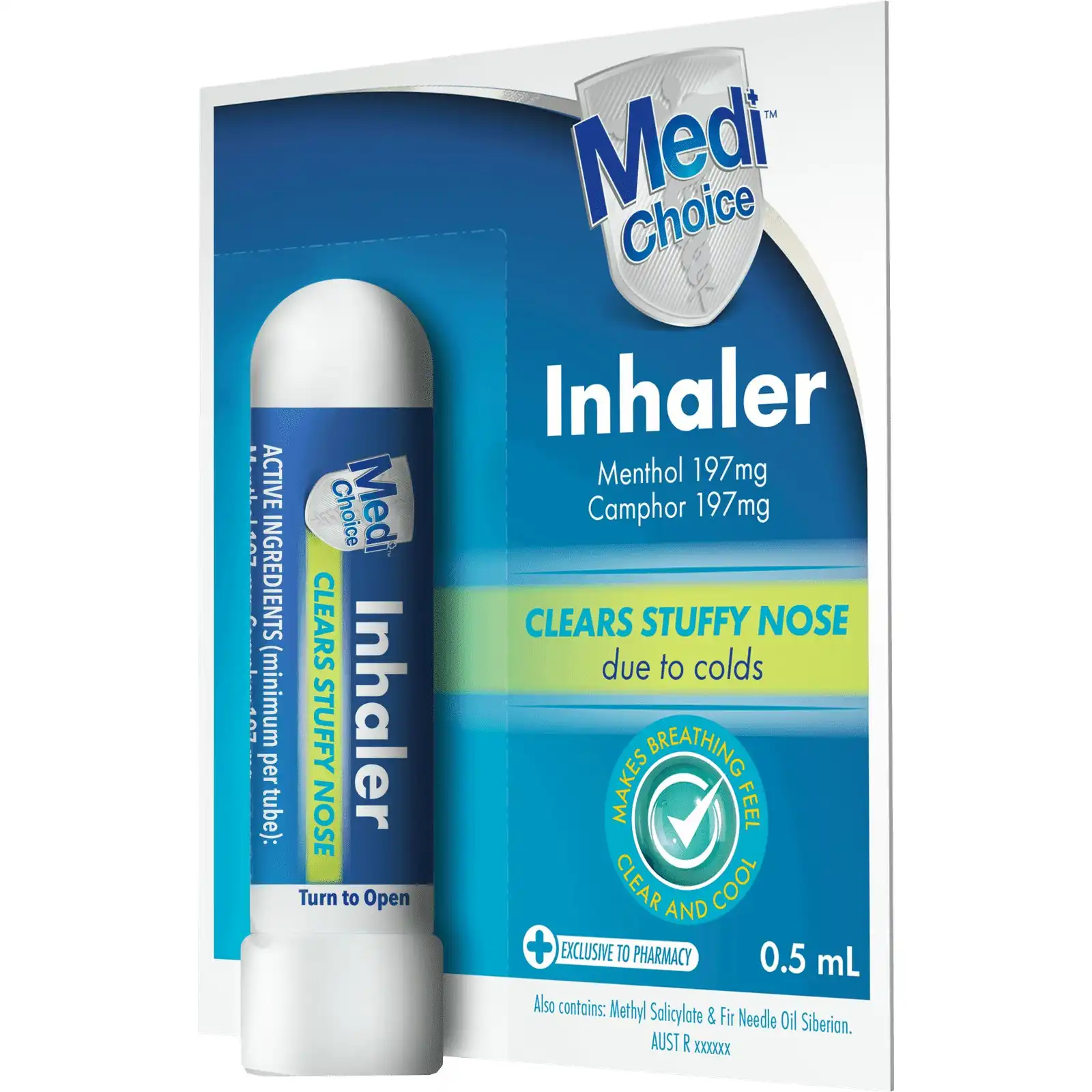 MediChoice Nasal Inhaler 0.5mL