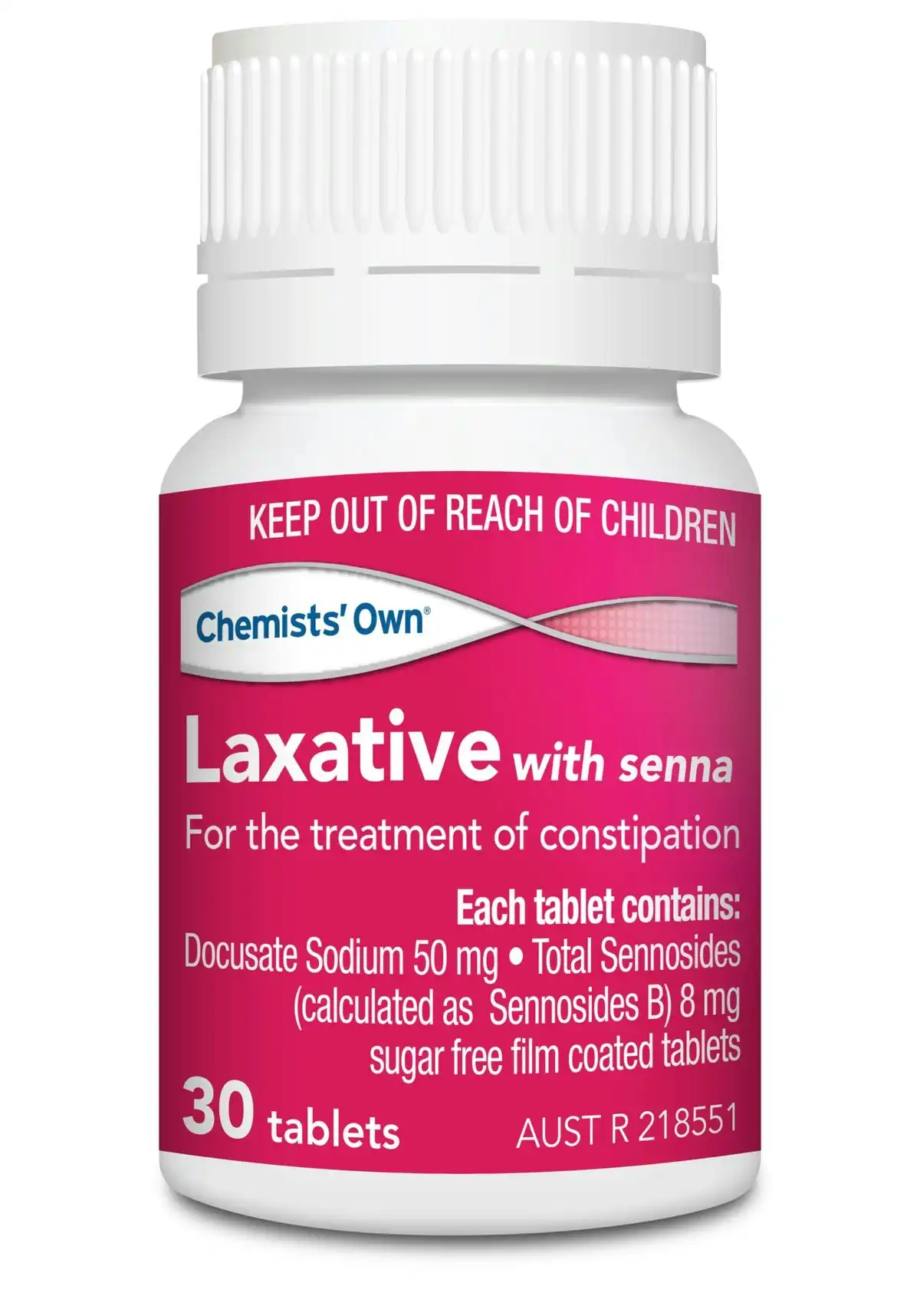 Chemists' Own Laxative with Senna 30 Tablets (Generic of COLOXY WITH SENNA)