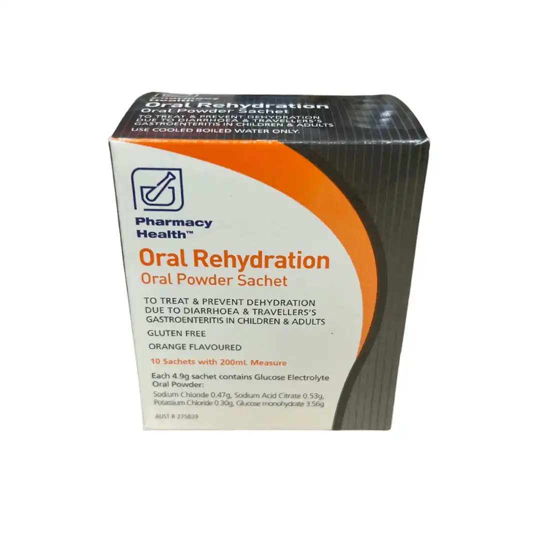 Pharmacy Health Oral Hydration 10 Sachets