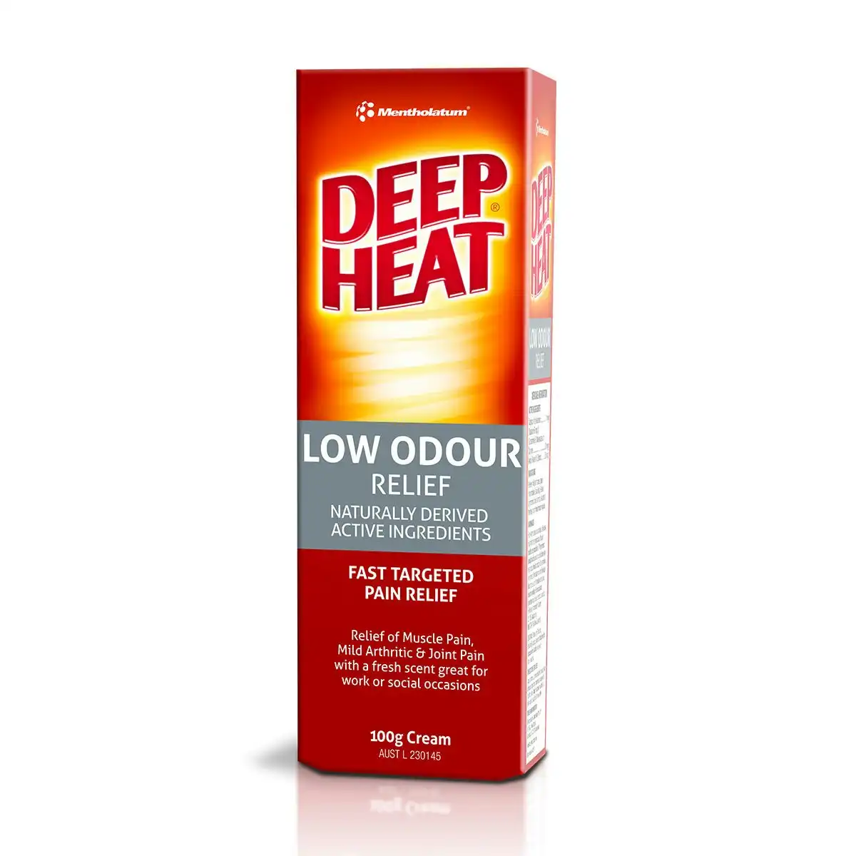 Deep Heat Low Odour Cream 100g