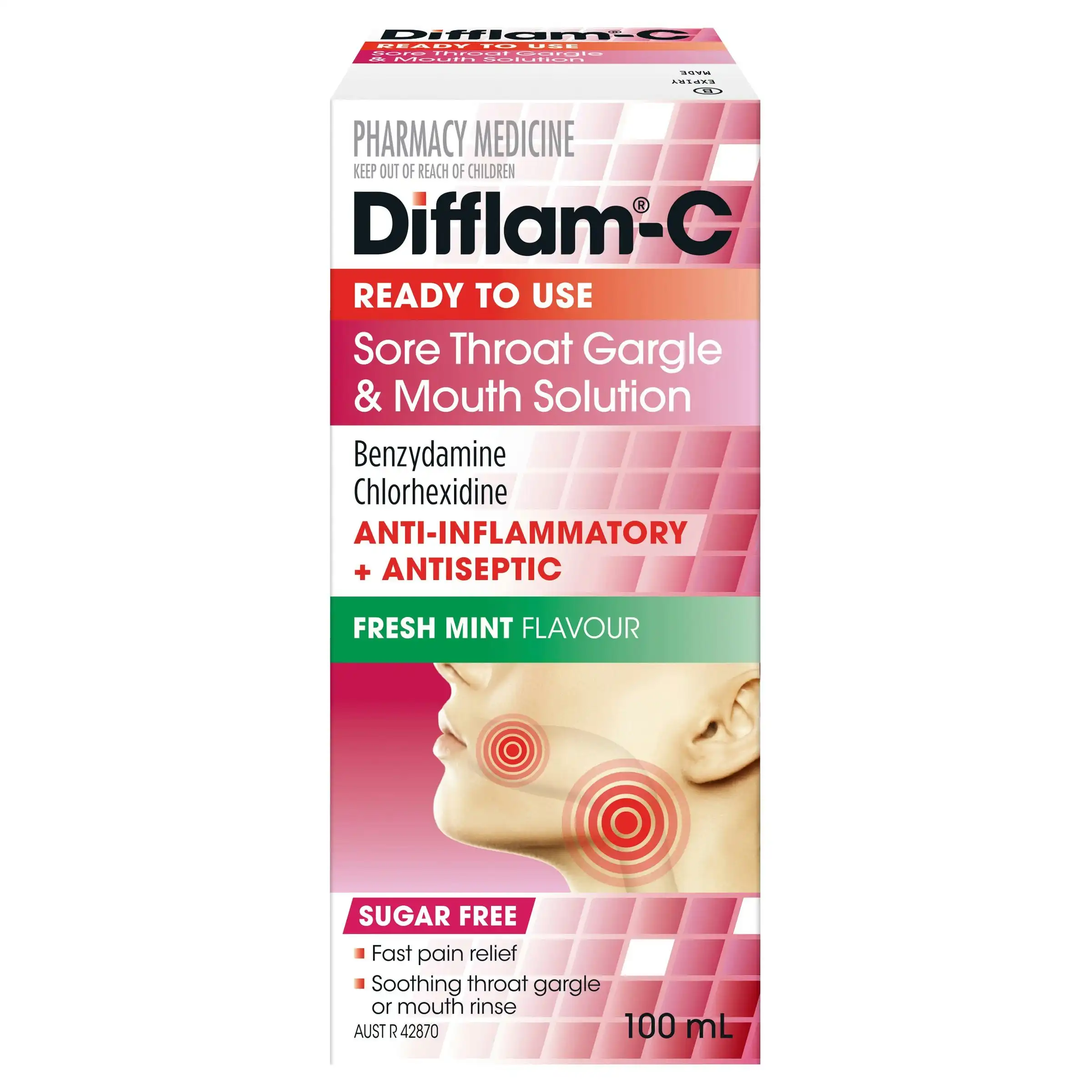 Difflam C SOLUTION 100ml