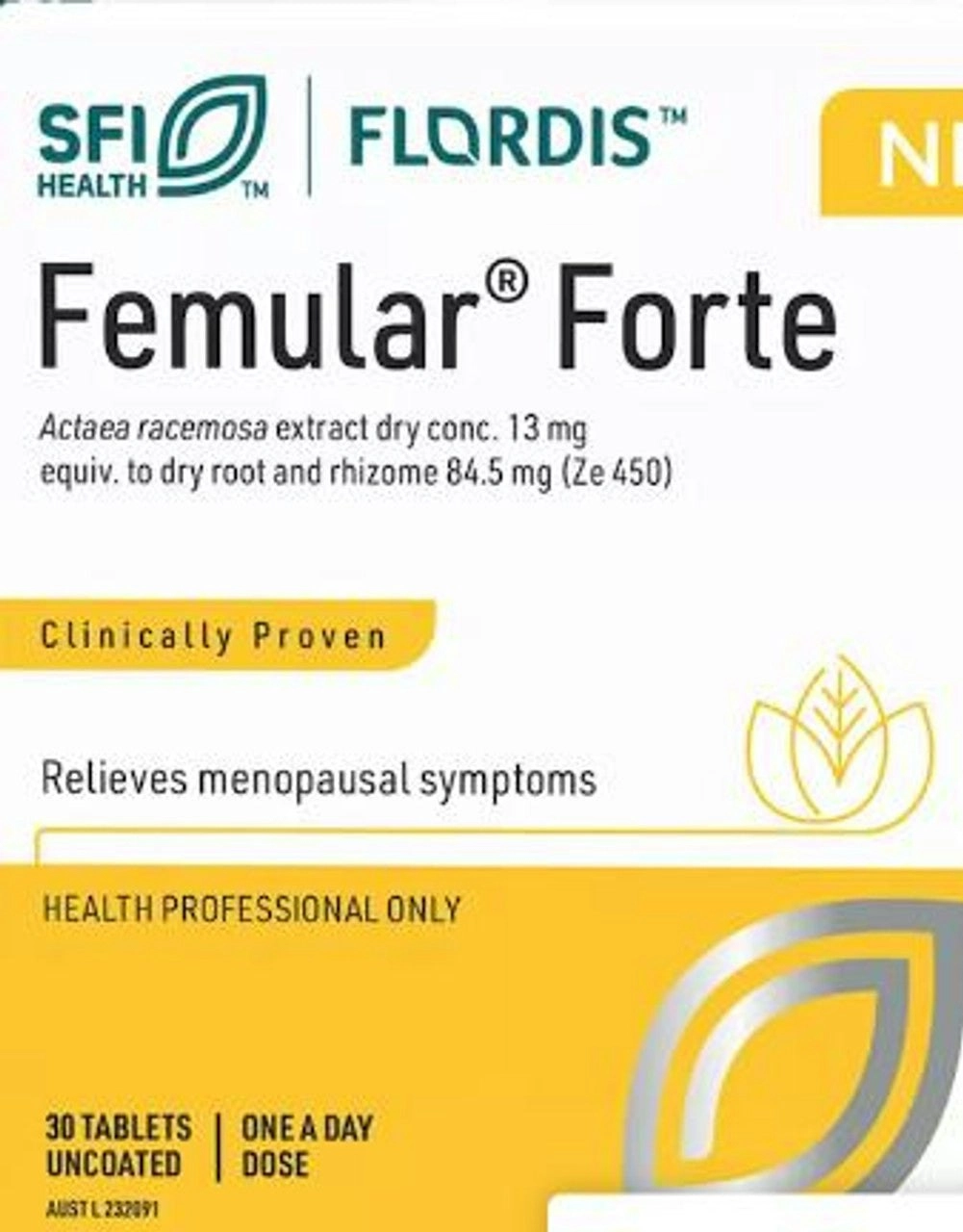 Flordis Femular Forte 30 Tablets