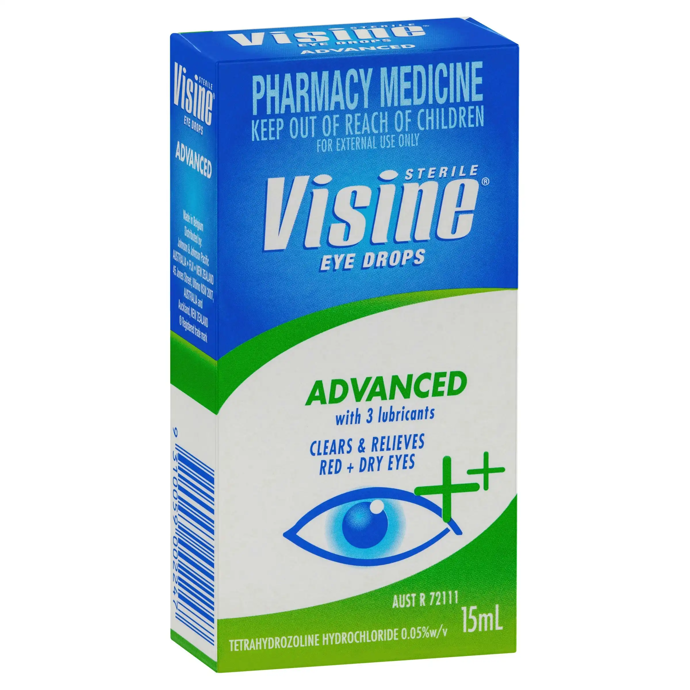 Visine Advanced Relief Eye Drops 15ml