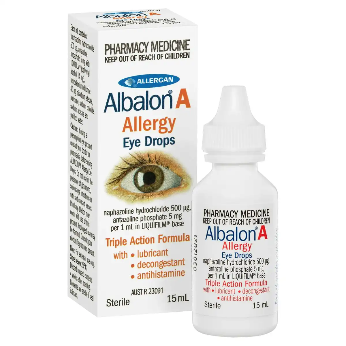 ALBALON A Allergy Eye Drops 15ml