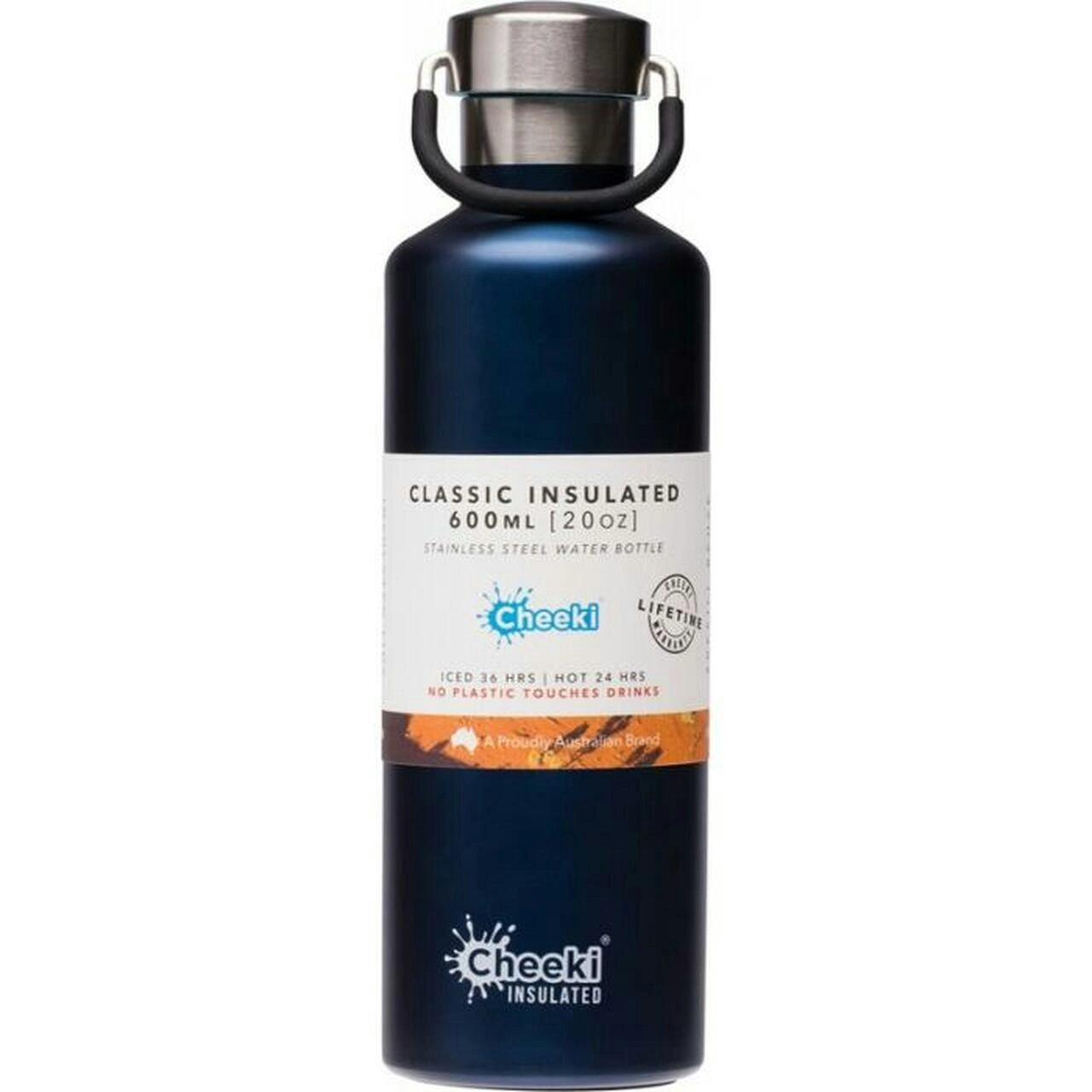 Cheeki Stainless Steel Bottle Insulated - Ocean 600ml