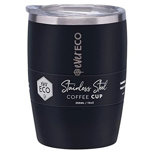 Ever Eco Insulated Coffee Cup Onyx 295ml