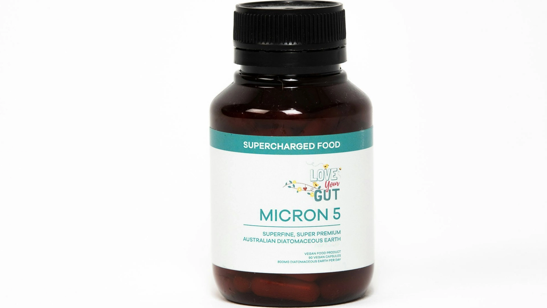 Supercharged Food Micron 5, Diatomaceous Earth 90c