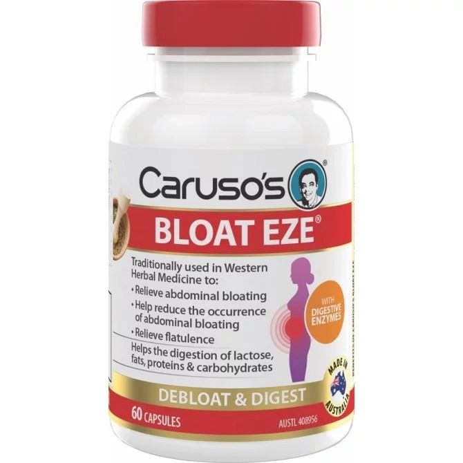 Caruso's Bloat Eze 60 Capsules