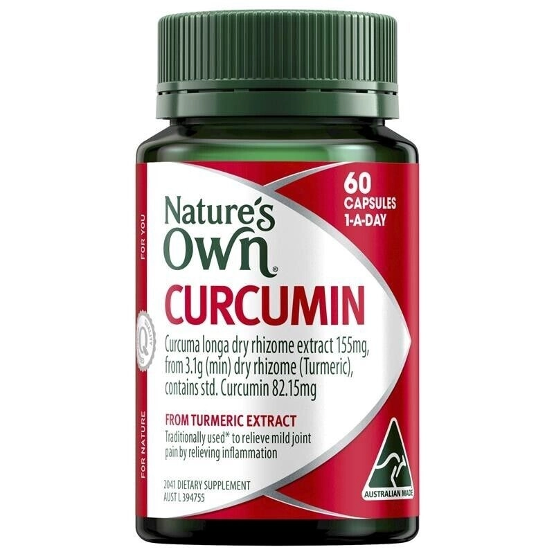 NATURE'S OWN Bio-Curcumin 550mg 60 Capsules