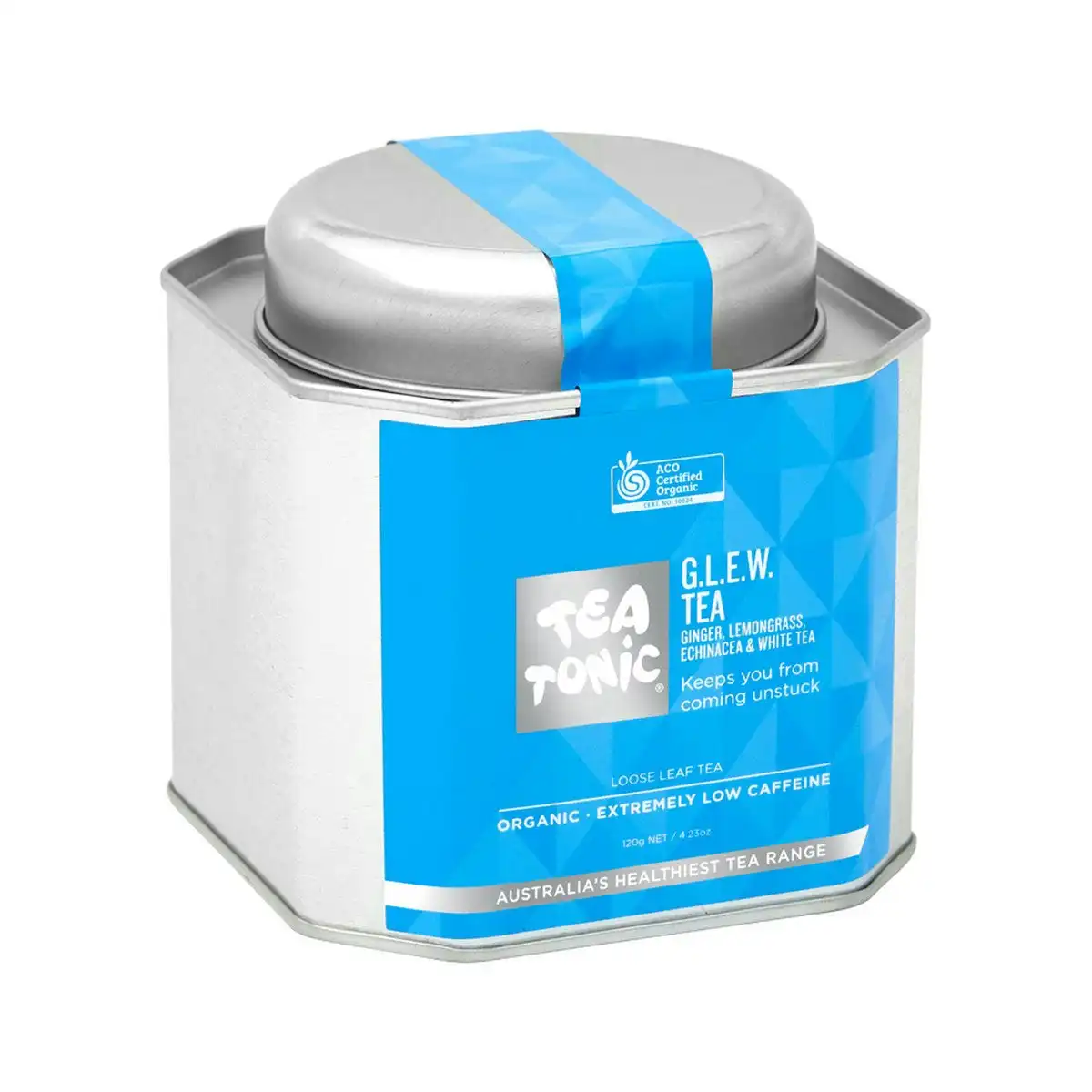 Tea Tonic Organic G.L.E.W. Tea Caddy Tin 120g