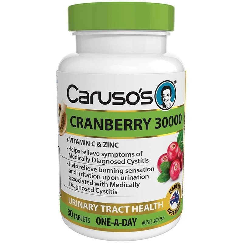 Caruso's Cranberry Tablets 30,000 30 Tablets