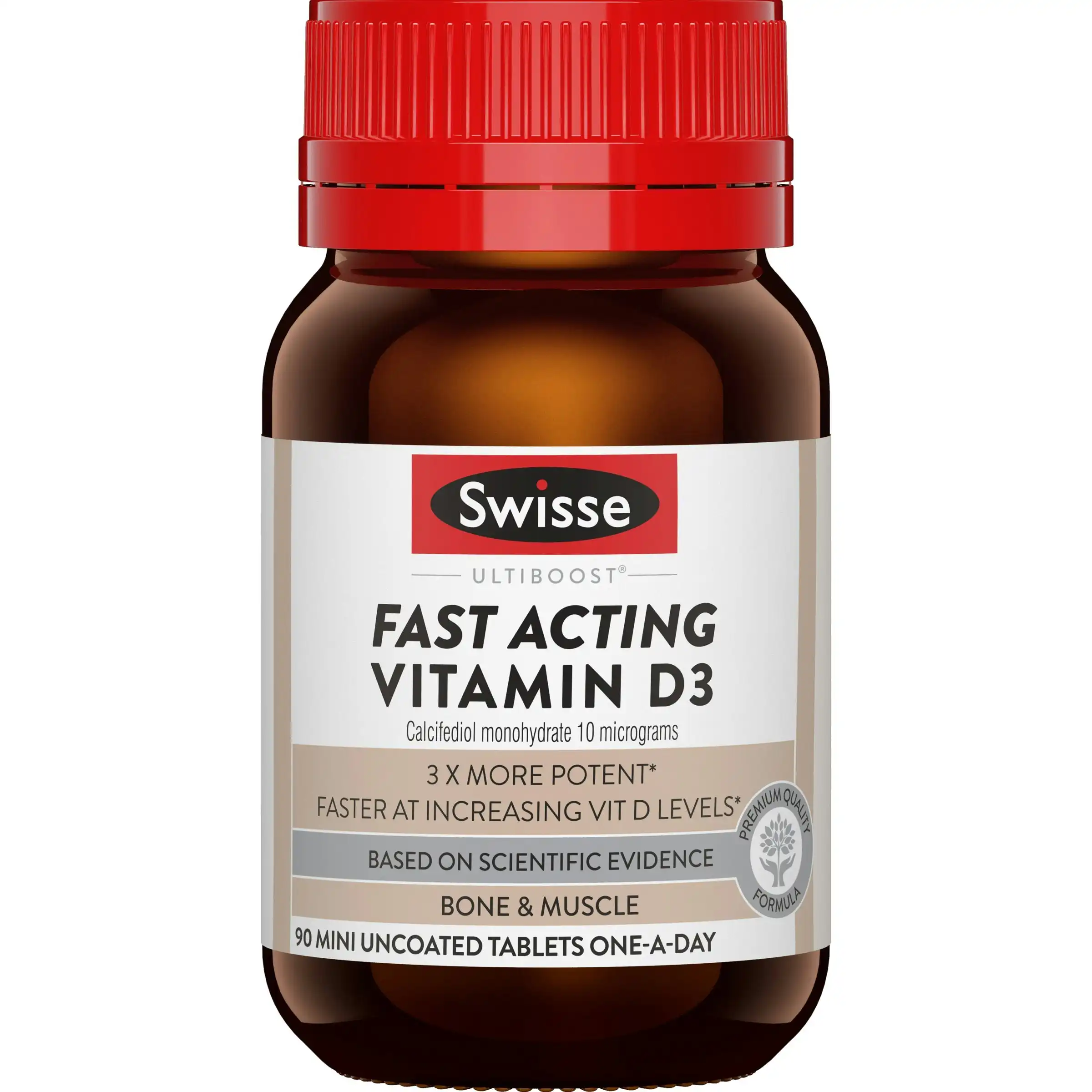 Swisse Ultiboost Fast Acting Vitamin D3 90 Mini Tablets