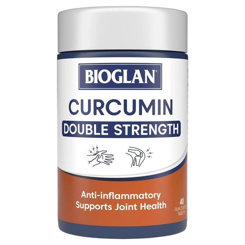 Bioglan Curcumin Double Strength 1200mg 40 Tablets