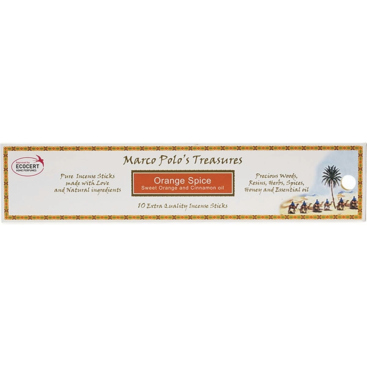 Marco Polo'S TREASURES Incense Sticks Orange Spice 10