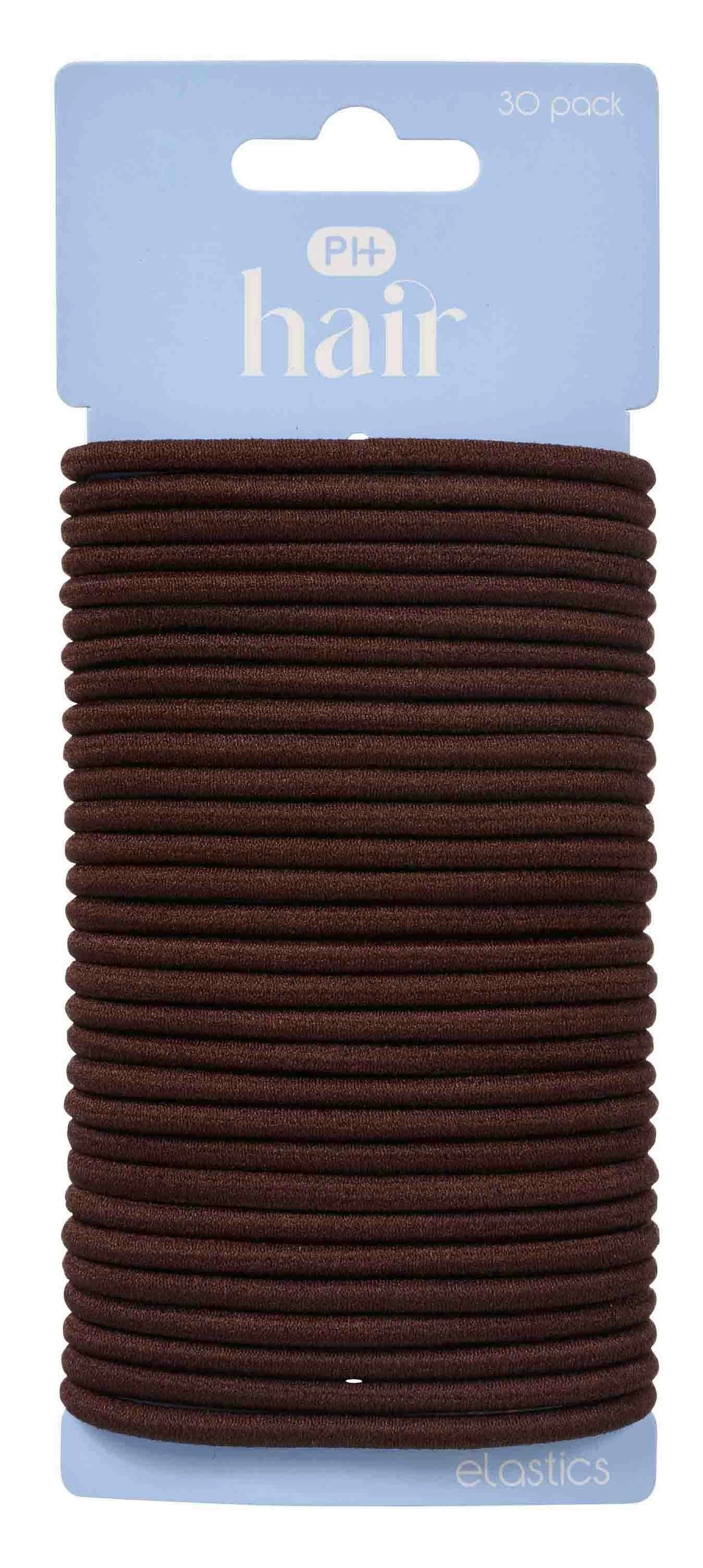 Pharmacy Health ELASTICS THICK BRUNETTE 30PK