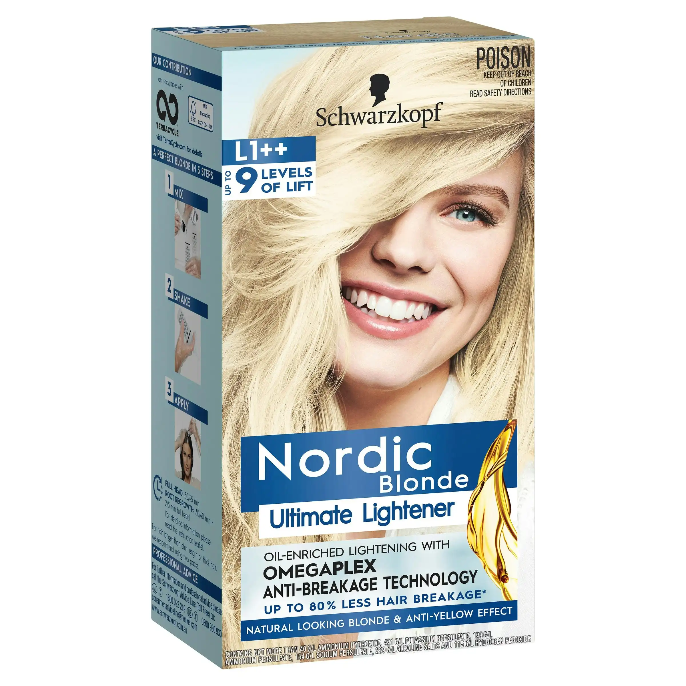 Schwarzkopf Nordic Blonde L1++ Ultimate Lightener