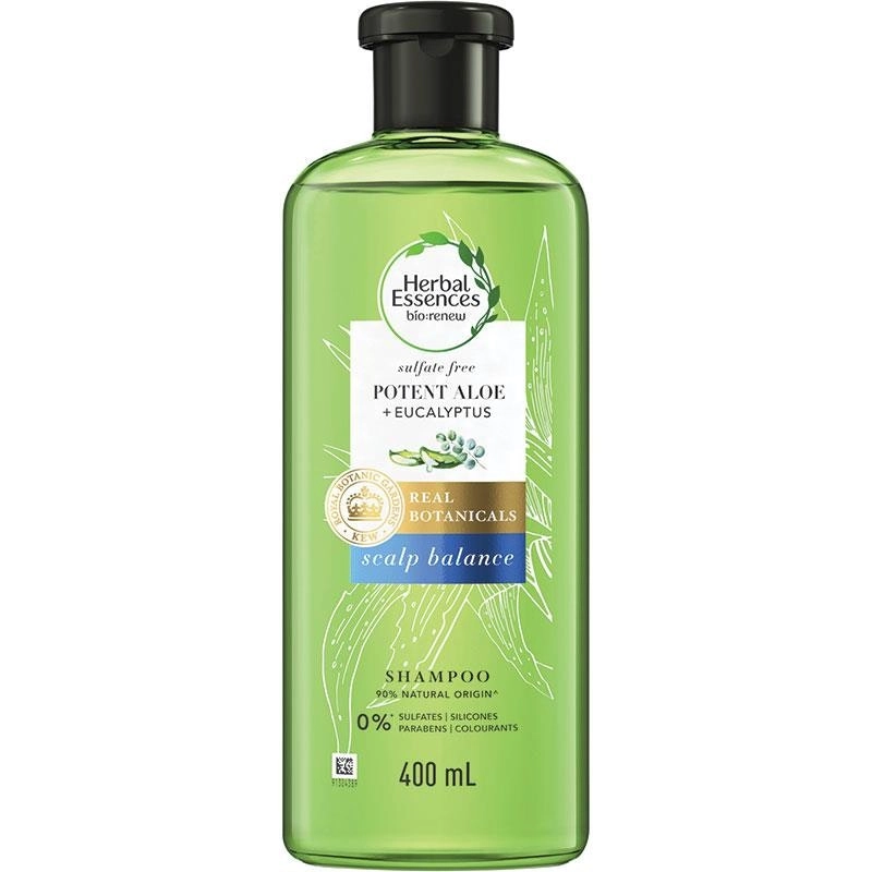 Herbal Essences Potent Aloe & Eucalyptus Strength & Moisture Shampoo 400ml