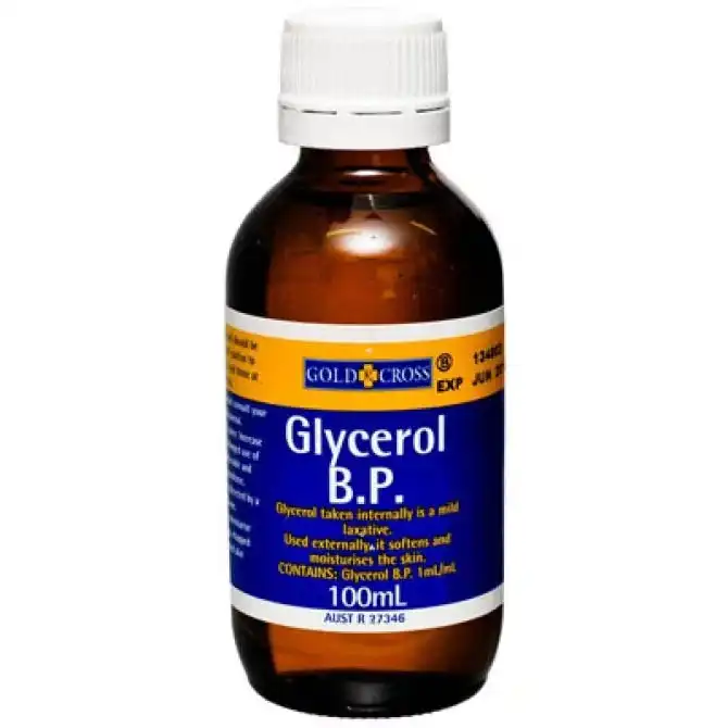 Gold Cross Glycerol Liquid B.P 100 ml