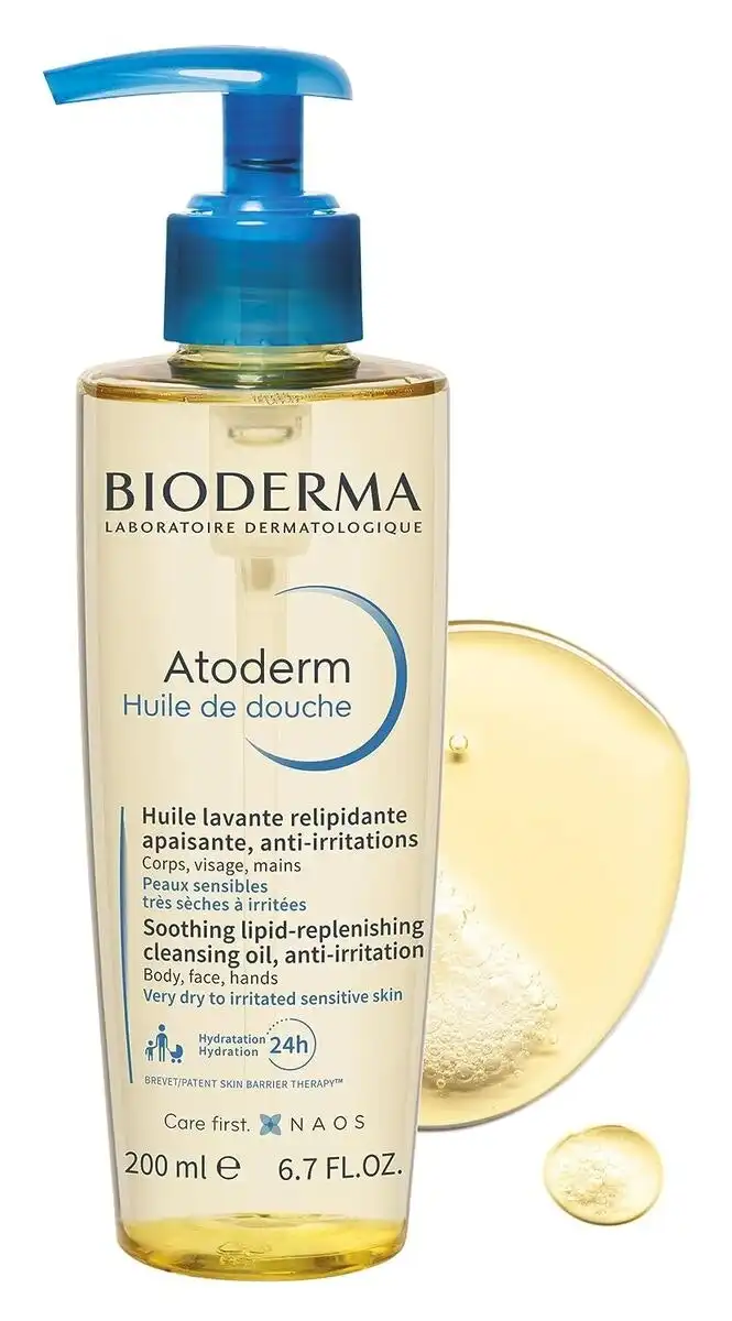 Bioderma Atoderm Shower Oil Huile de Douche 200ml