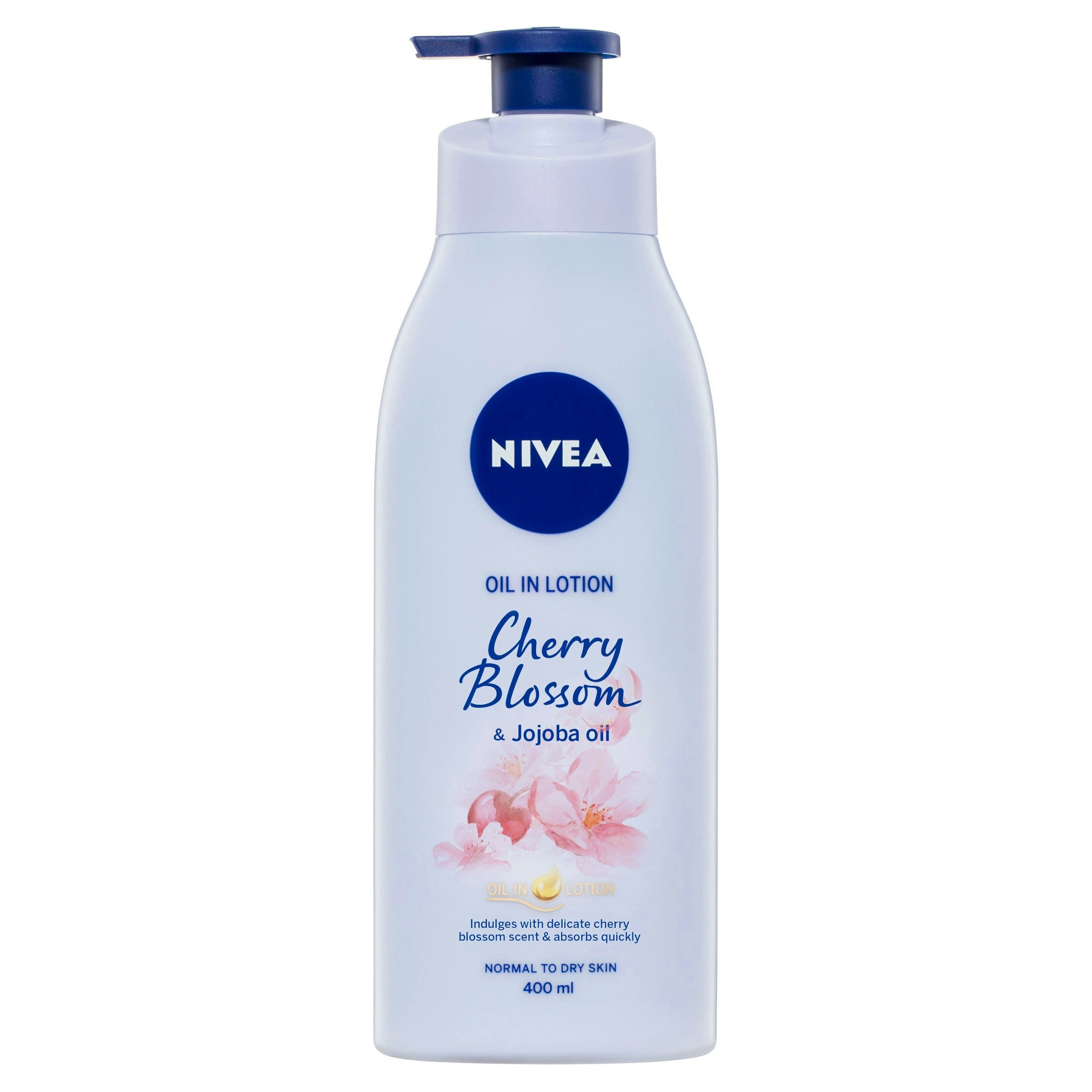 Nivea Body Oil In Lotion Cherry Blossom Jojoba 400ml