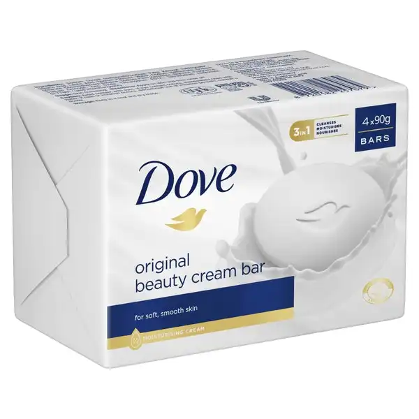 Dove Beauty Cream Bar 90G 4 Pack Soap