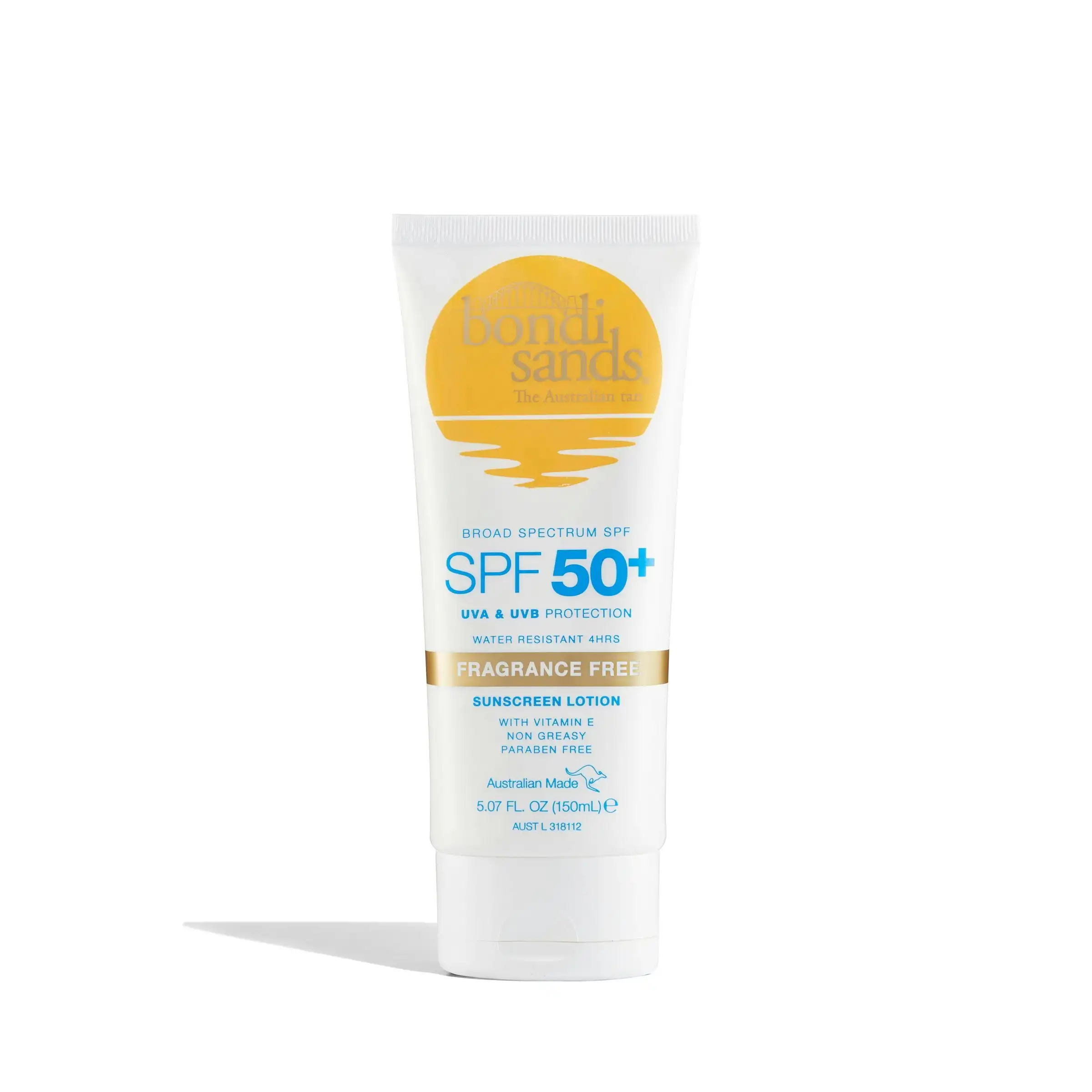 Bondi Sands SPF 50+ Sunscreen Lotion Fragrance Free 150ml