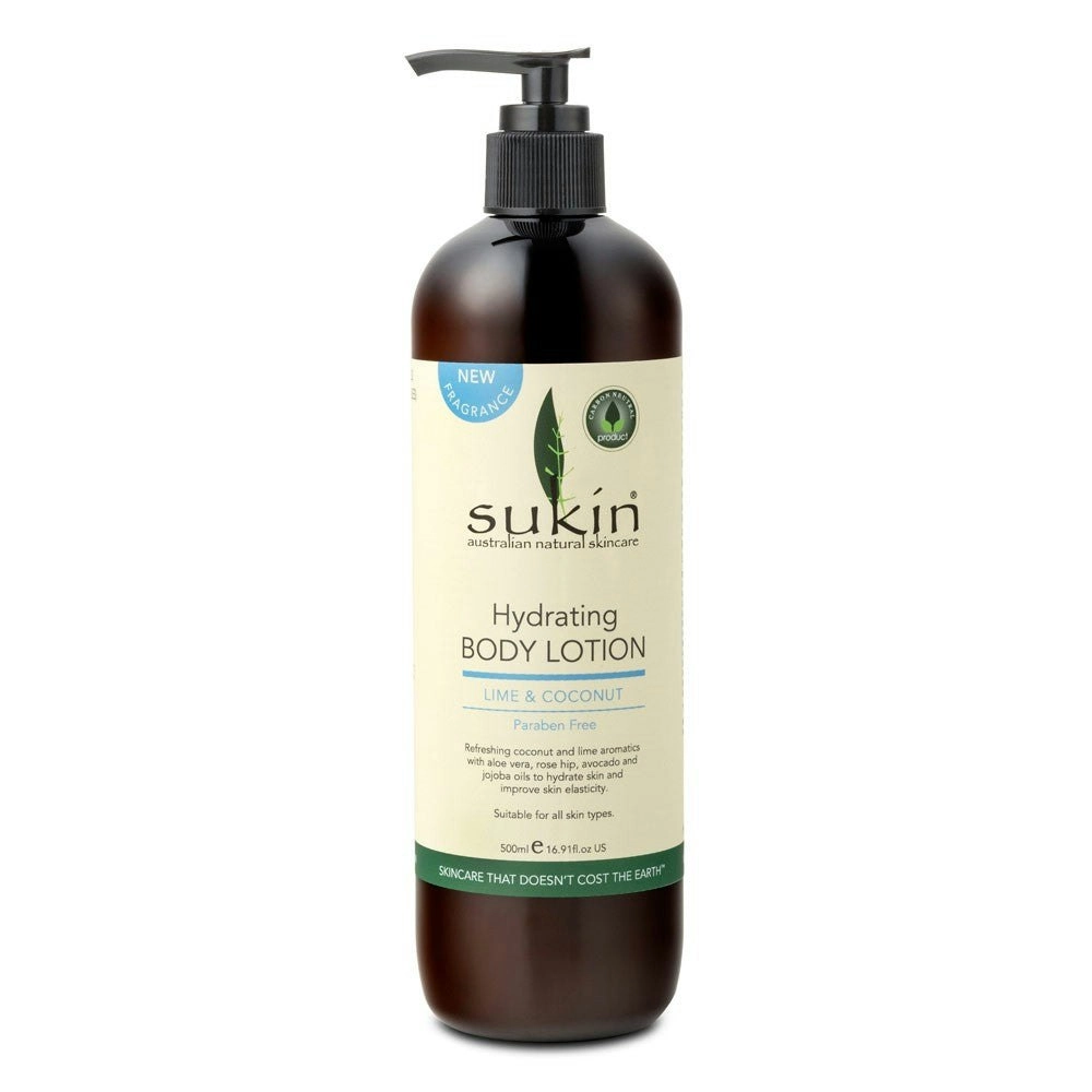 Sukin Hydrating Body Lotion Lime and Coconut 500 mL