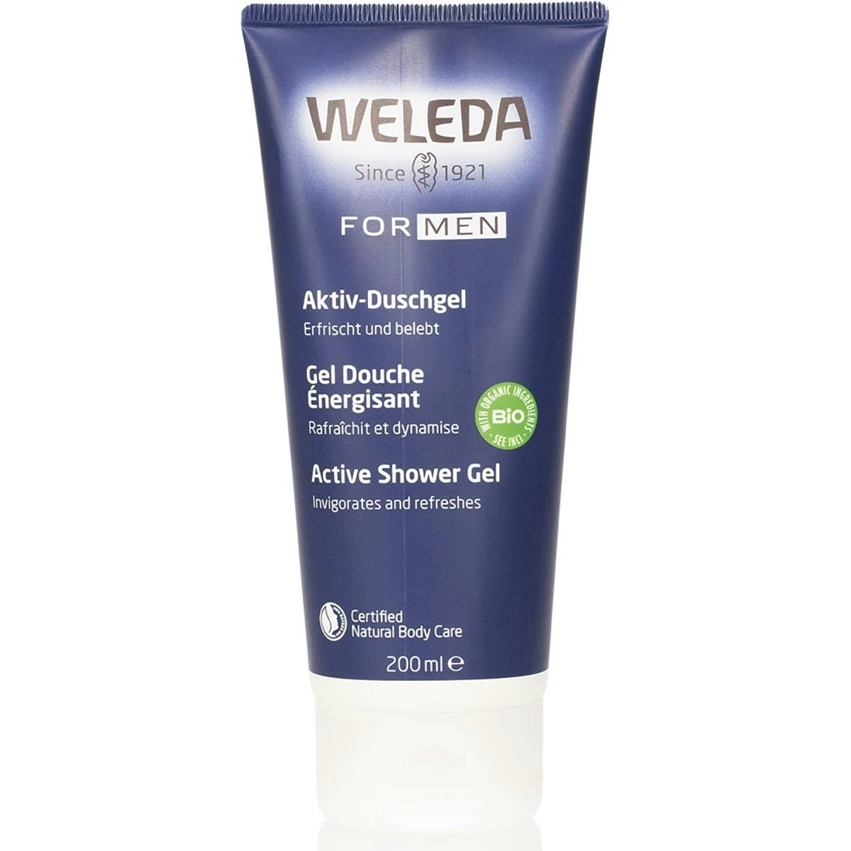 Weleda Active Fresh Invigorating Shower Gel Men 200ml