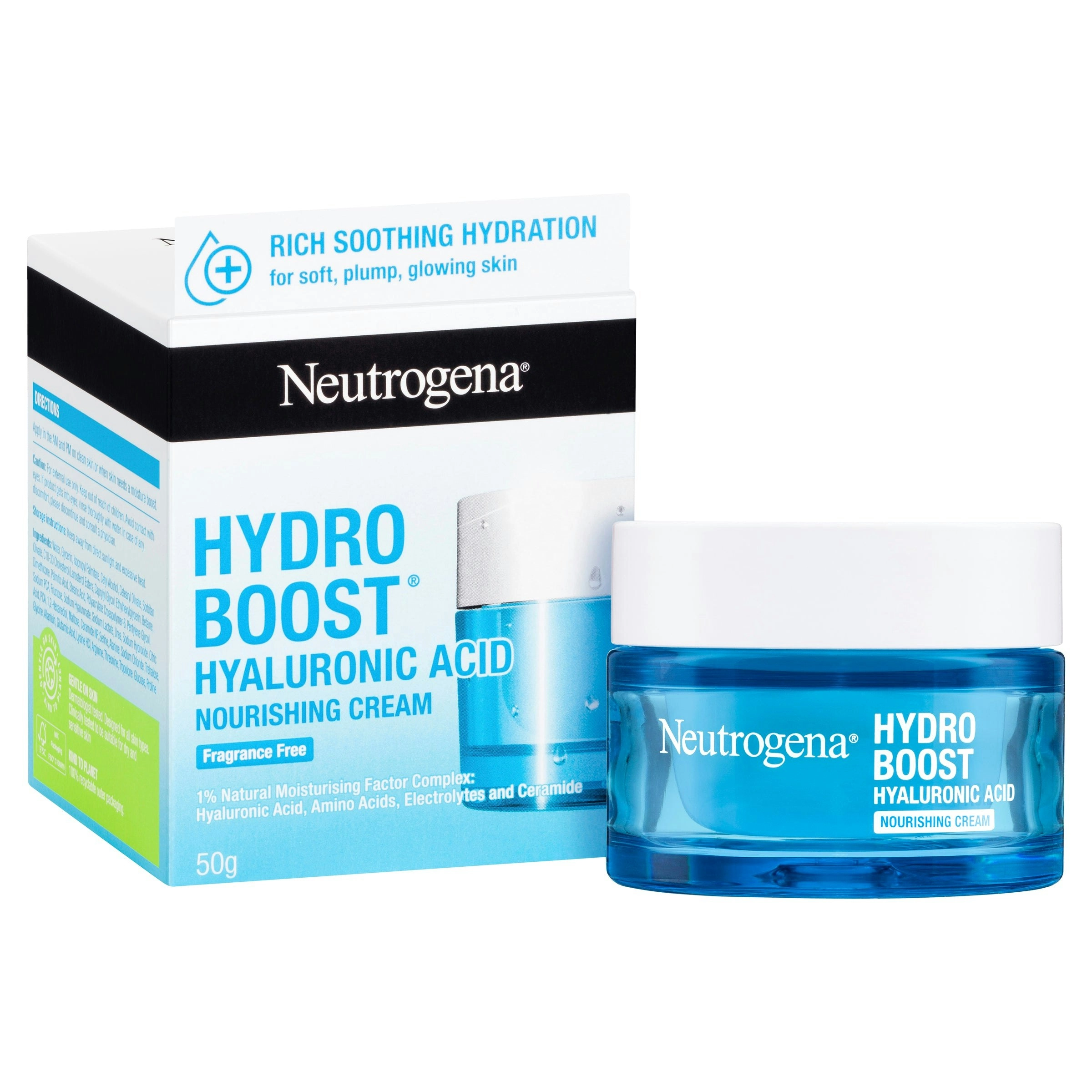 Neutrogena Hydro Boost Hyaluronic Acid Nourishing Cream 50g