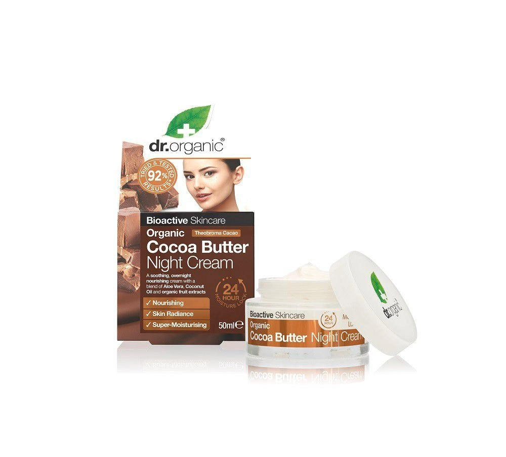 Dr Organic Cocoa Butter Night Cream 50ml